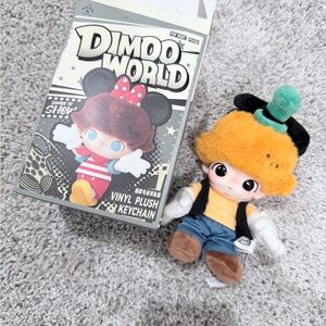 Popmart Dimoo World Plush Keychain - Goofy’s Prank